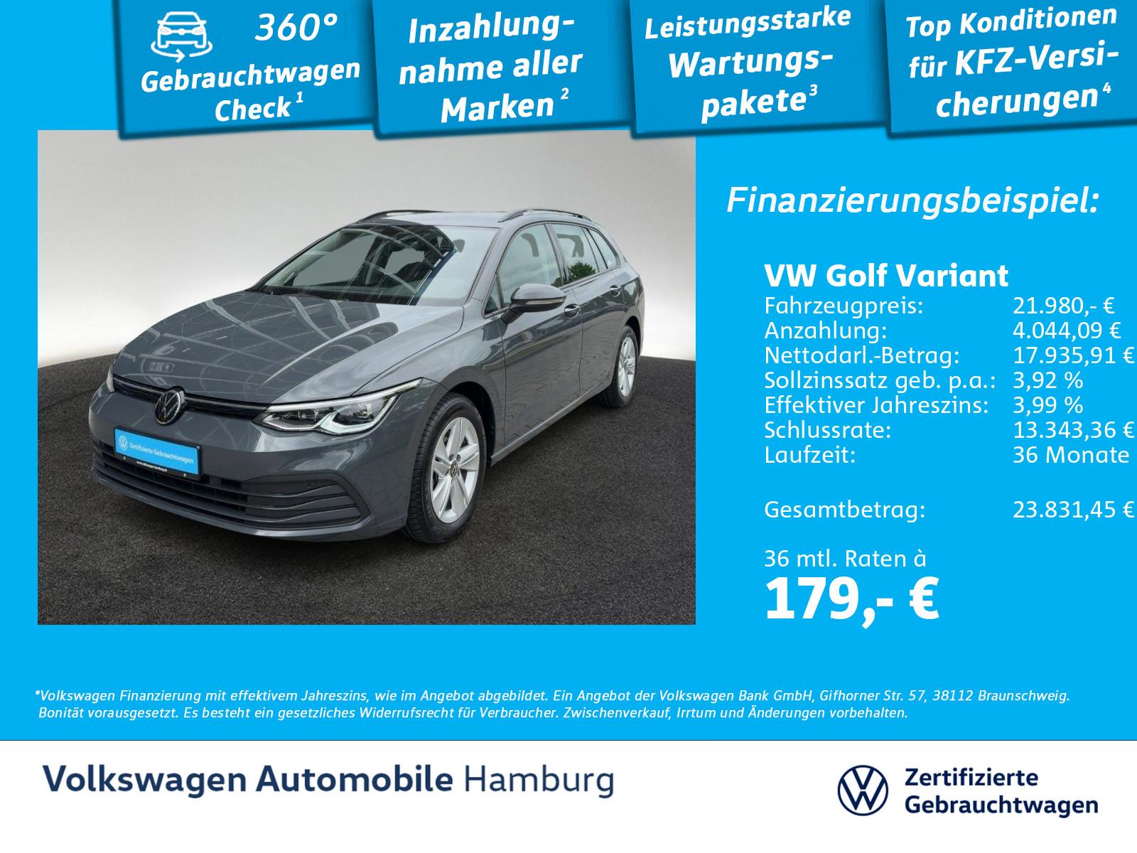 Volkswagen Golf VIII Variant 1.5 eTSI Life DSG LED Navi ACC