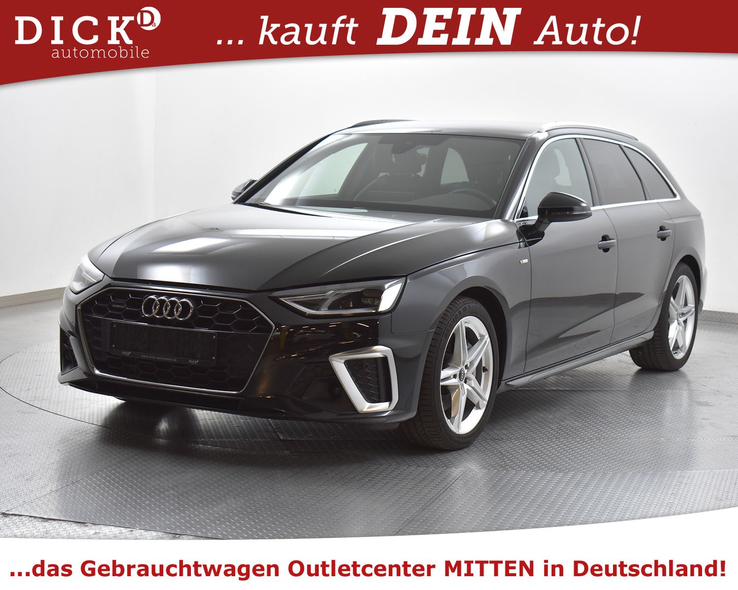 AUDI A4 Av 40d Quatt 2X S LINE+NAVI+B&O+LED+KAMER+SHZ - Image 2