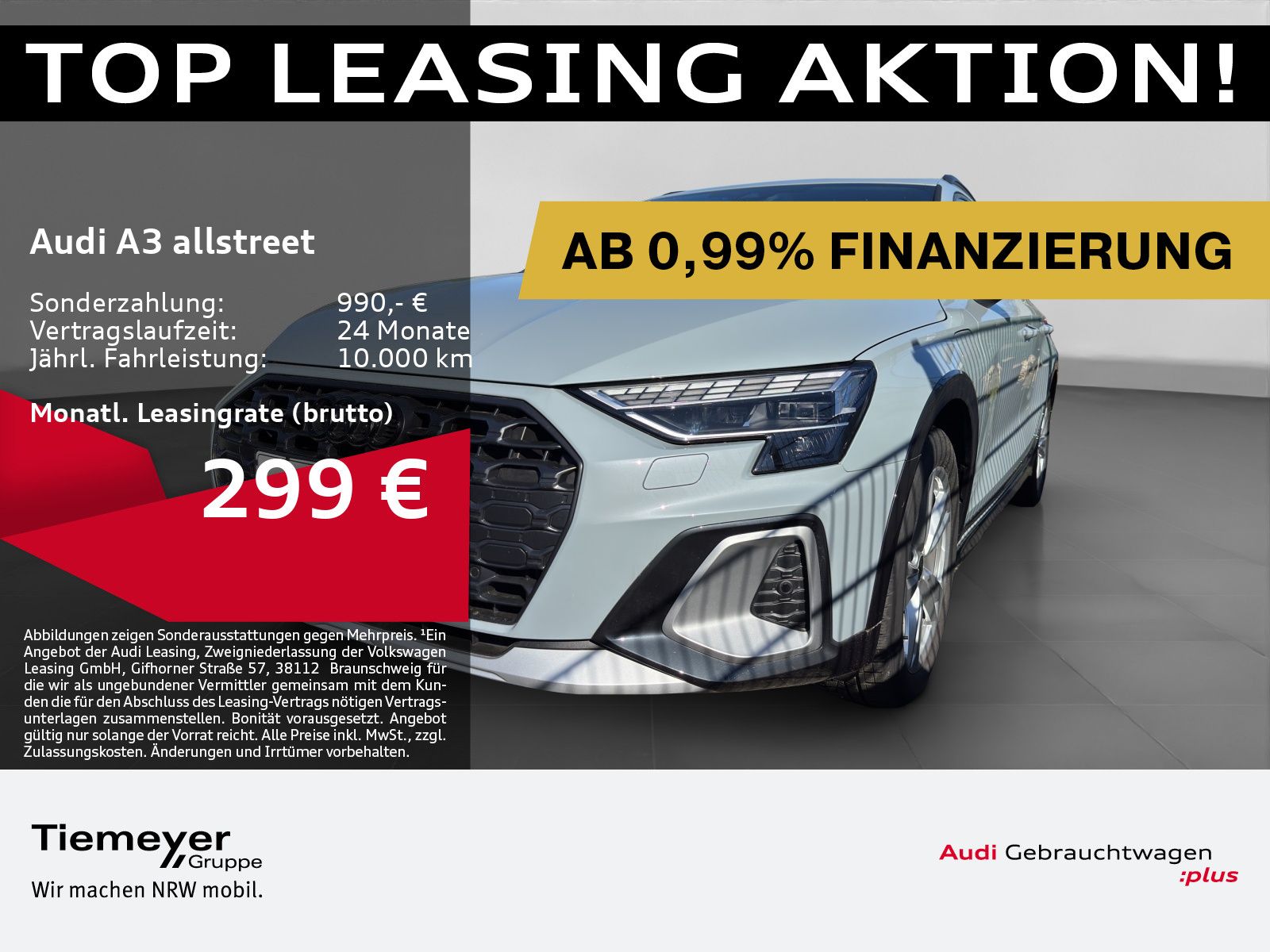Audi A3 allstreet 40 TFSIe LED KAMERA AHK NAVI+ SPORT