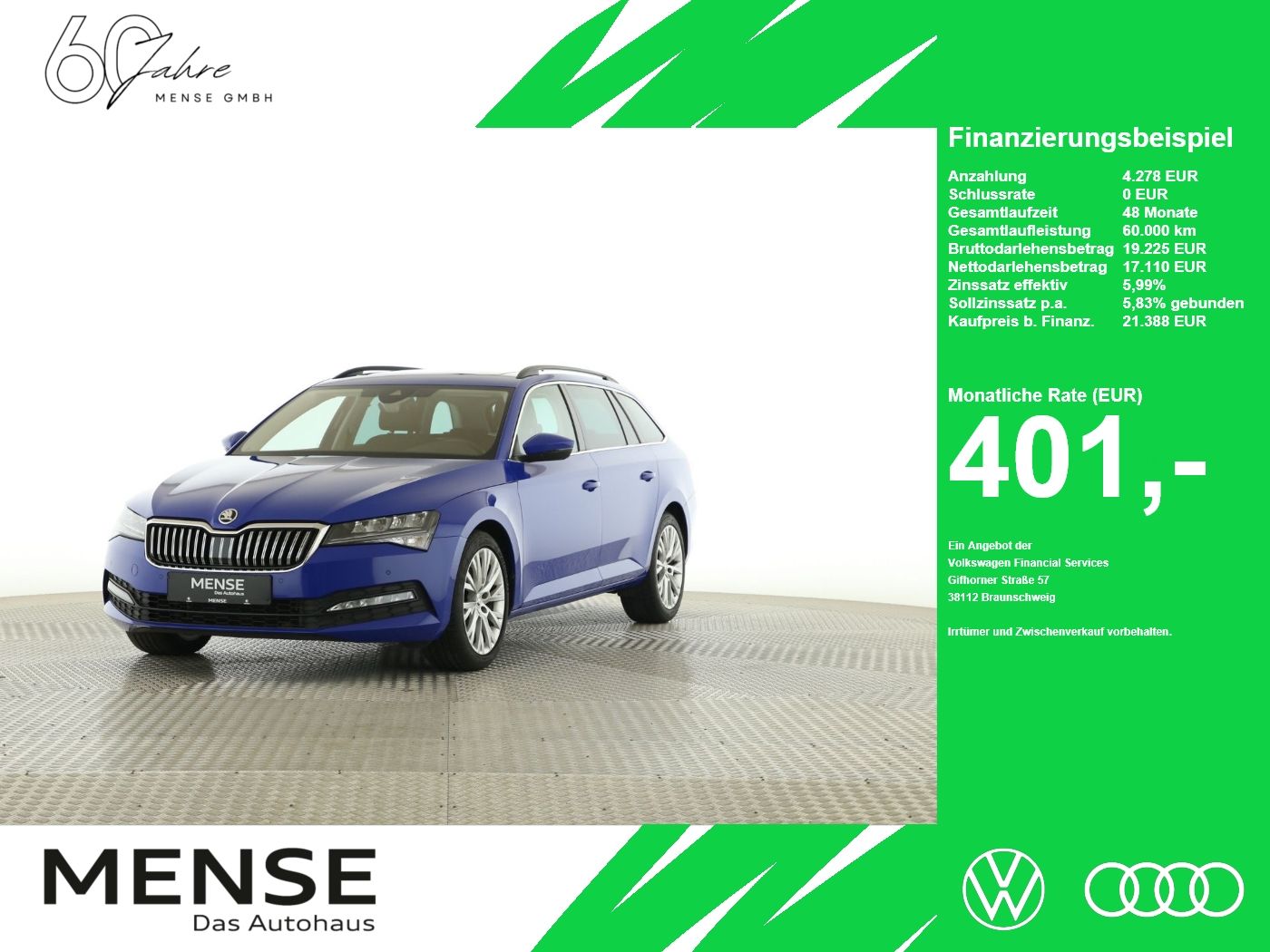 Skoda Superb Combi Ambition 2.0 TDI 110kW 7-Gang DSG P