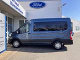 Ford Transit Kombi Trend 350L2+PDC+SHZ+Klima+AHK+DAB+ - : Blau, Van