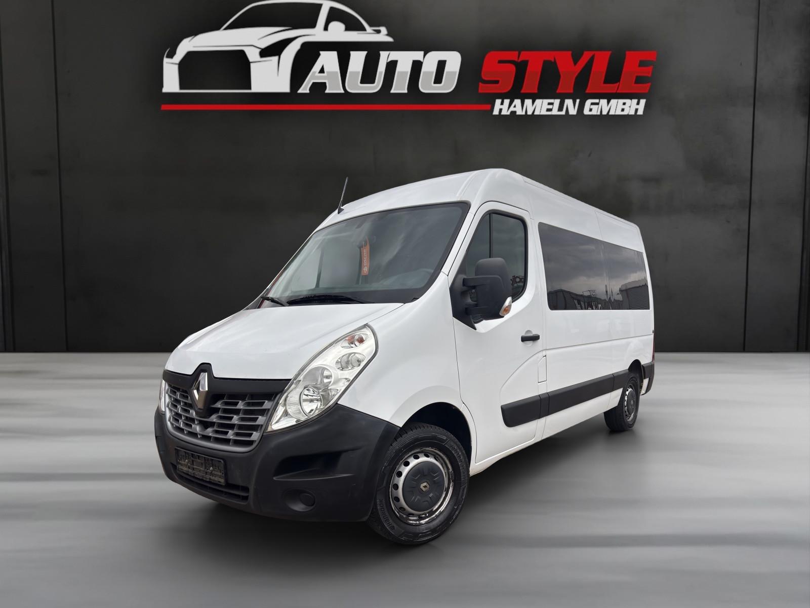 Renault Master Klima/Navi.AHK/9Sitzer/189,-€ Monatl.Rate