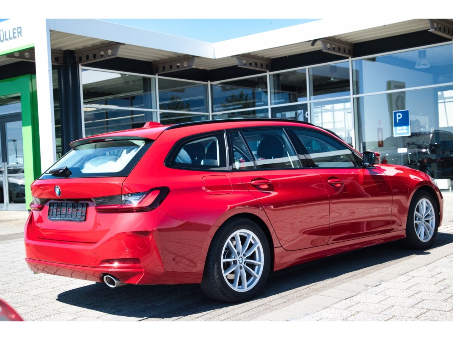 BMW 318 d Touring HUD Navi SHz LED Rückfahrkamera foto 5