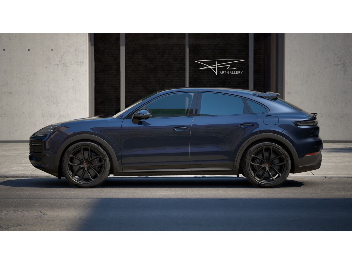 Porsche Cayenne Turbo E-Hybrid Coupe mit GT-Paket imagem 2