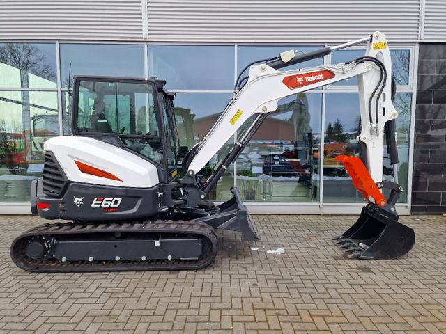 Bobcat E 60 Minibagger/Hydr.Gegenhalter/Neumasch.