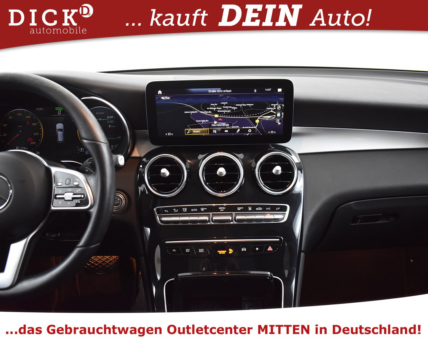 MERCEDES-BENZ GLC 300de 9G 4M WIDES+NAV+LED+STANDHZ+TEMP+KAMER - Image 14