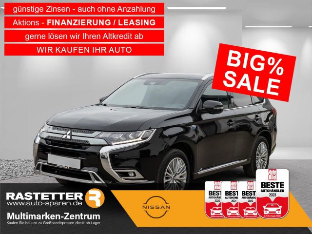 Mitsubishi Outlander PHEV 4WD Top Standhzg+Leder+S-Dach+Nav