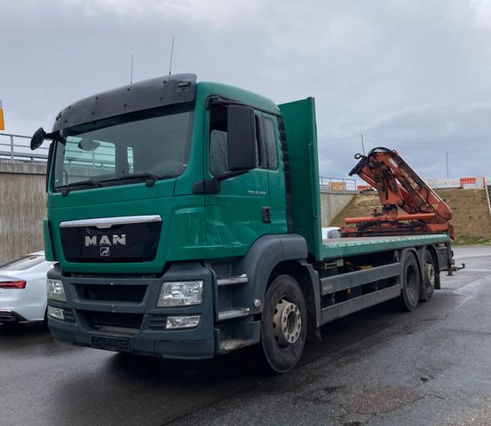 MAN TGS 26.400  6x2   BL Standhzg Ladekran