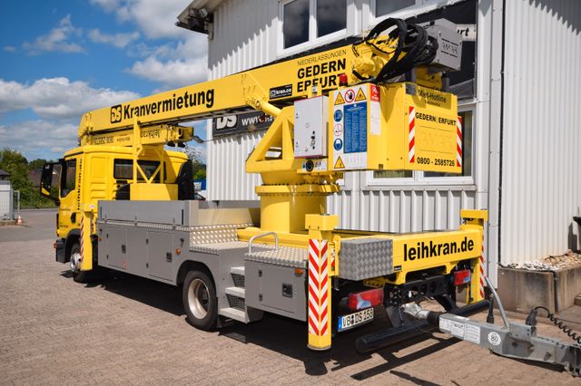 MAN Amak 80 Klaas 37Meter 2000kg Dachdecker Bühne