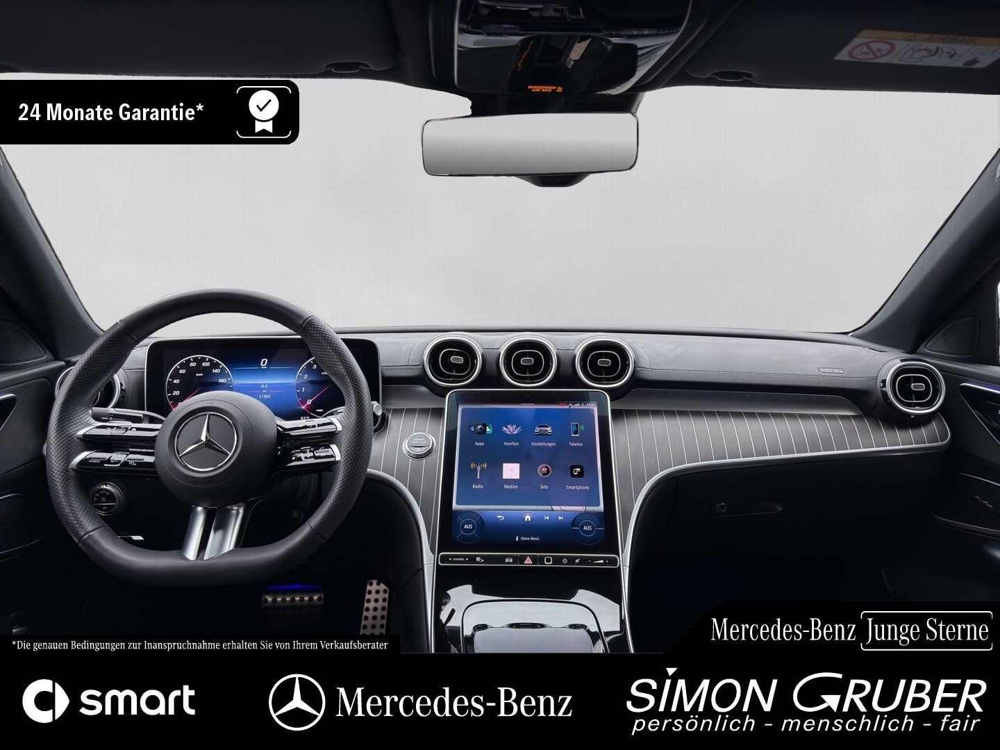 Fahrzeugabbildung Mercedes-Benz C 200 AMG Night Pano Leder Massage Sitzklima