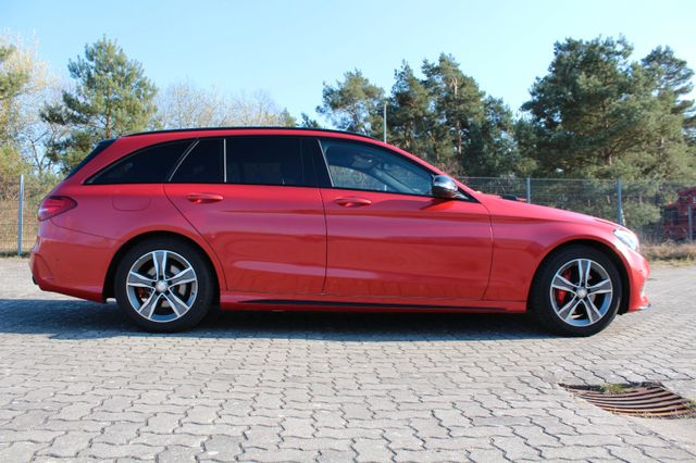 MERCEDES-BENZ C 200 T AMG Line / el.Sitze / KLIMA / 1.Hand