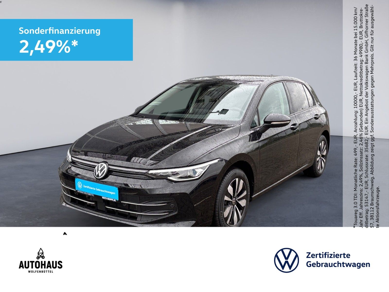 Volkswagen Golf VIII GOAL 1.5  eTSI DSG RearView+AHK+App