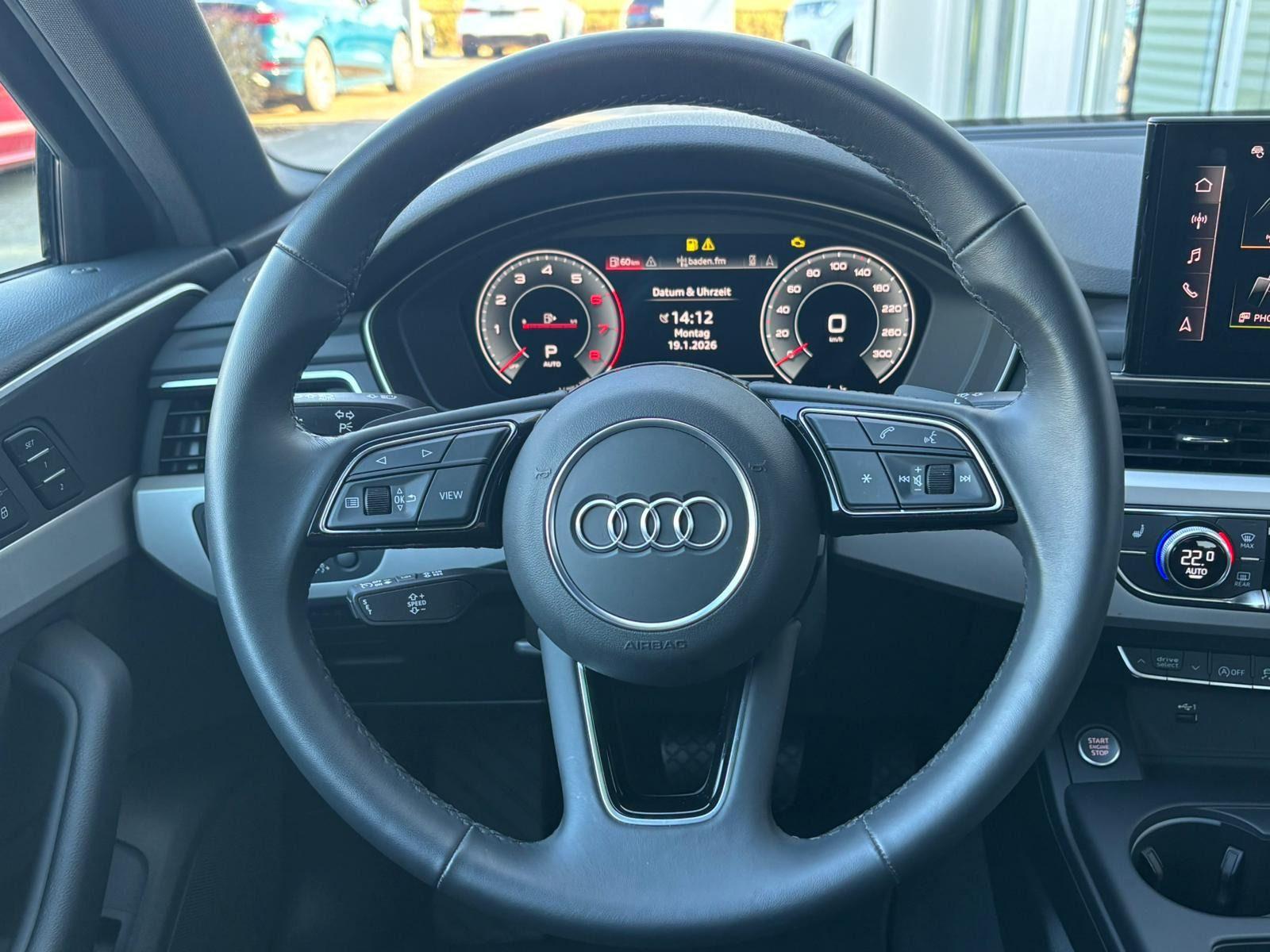 Audi A4 Limousine ADVANCED 40 TFSI+WINTERRÄDER+MATRIX, миниатюра 12