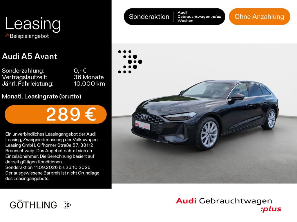 Audi A5 Avant 40 TDI S-tro*B&O*HuD*Navi+*Sposi*Leder*