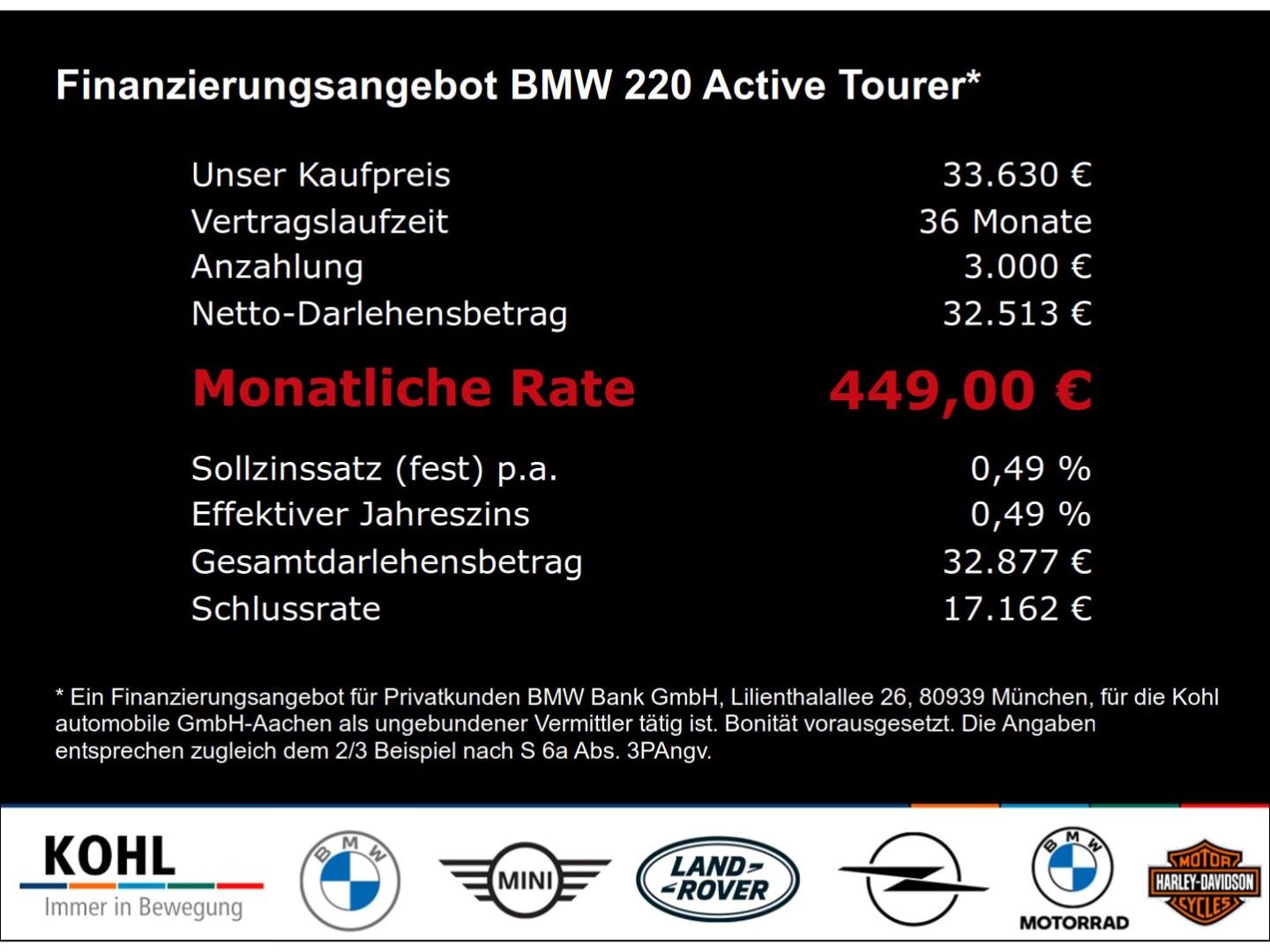 BMW 220 Active Tourer - Bild 8