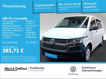 Volkswagen Leasingangebot: Volkswagen T6.1 Caravelle Trendline 2.0 TDI 9S PDC DAB