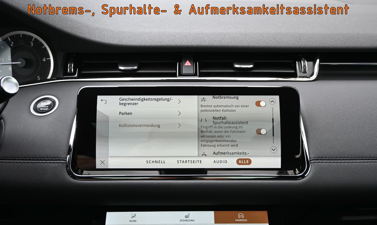 Fahrzeugabbildung Land Rover Range Rover Evoque D200 R-DYNAMIC SE AWD °BLACK°