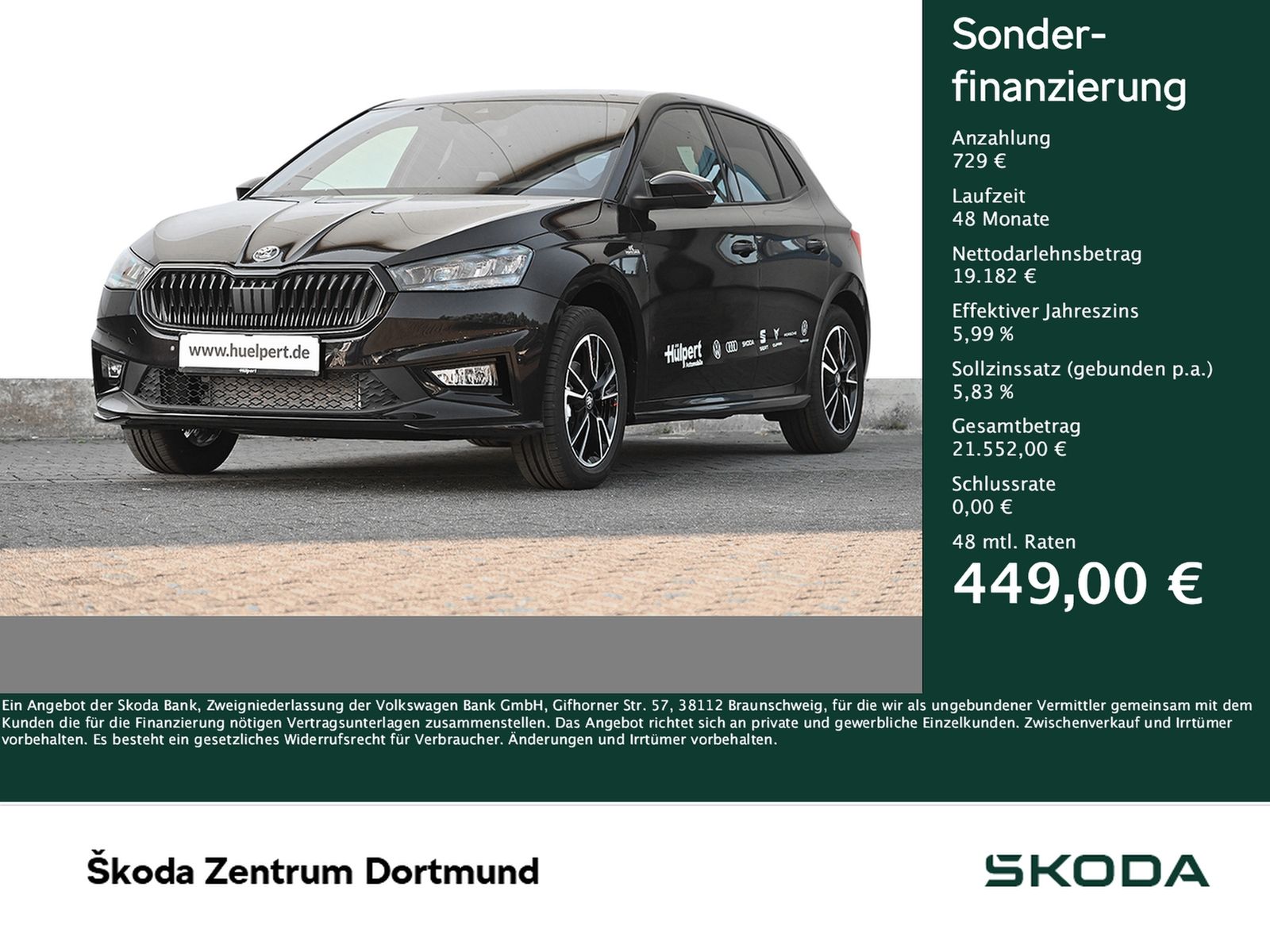 Skoda Fabia 1.0 MONTE CARLO CAM ACC NAVI ALU SITZHEIZ.