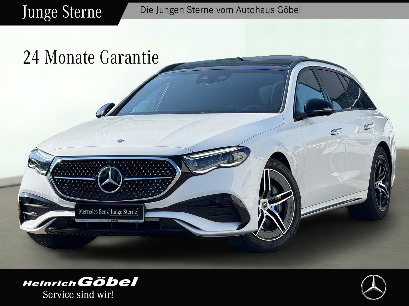 Fahrzeugabbildung Mercedes-Benz E 220 d T AMG*AHK*PANO*BURMESTER*DISTRONIC*TOTWI