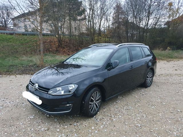 Volkswagen VW Golf 7 Variant Allstar 2.0 schwarz