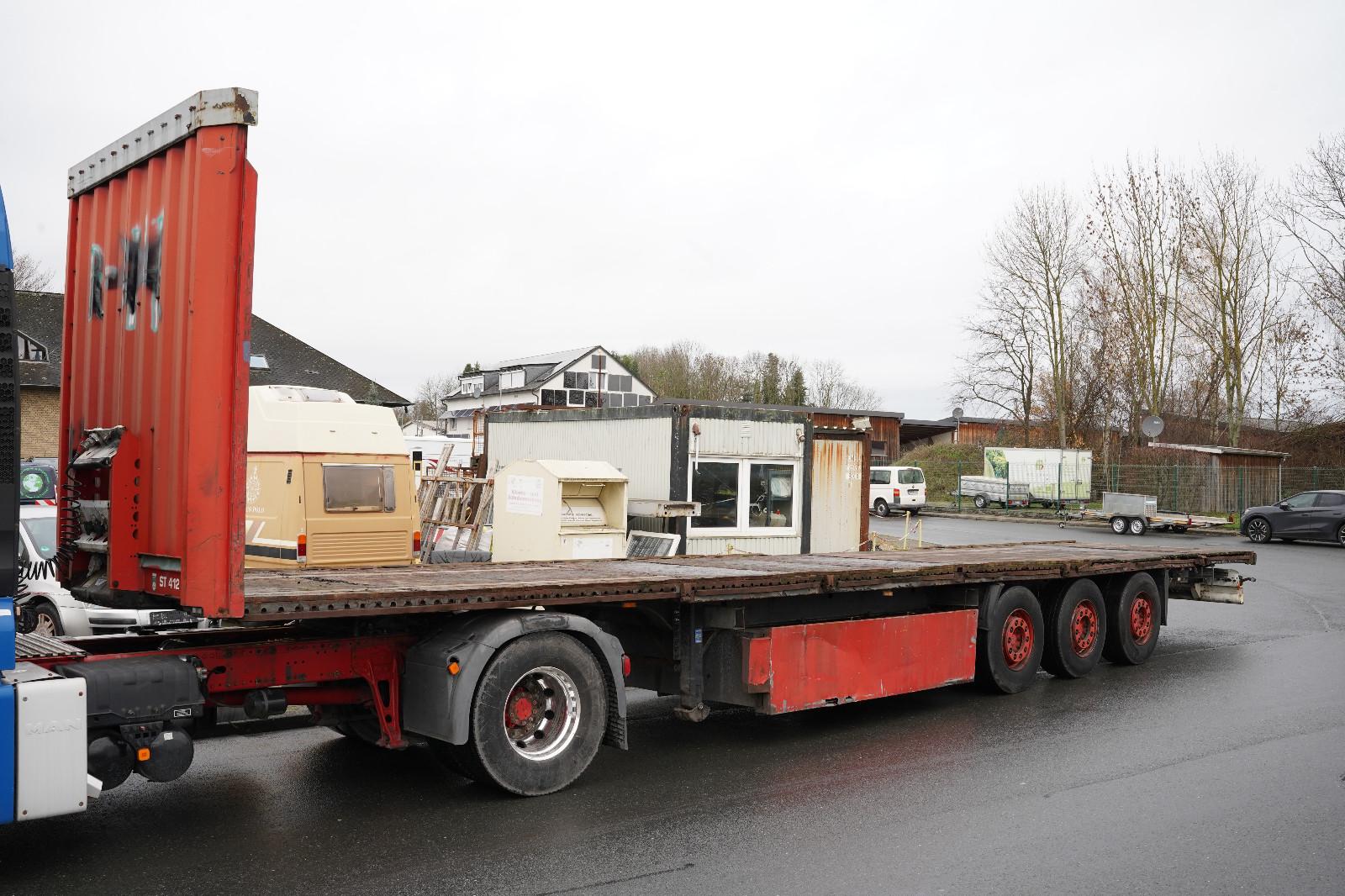 Krone SD Pritsche + Mercedes-Achsen, Scheibenbremse