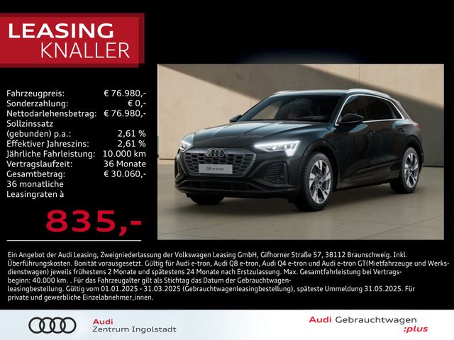 Audi Q8 e-tron 55 qu 2x S line MATRIX AHK ACC HuD 20"