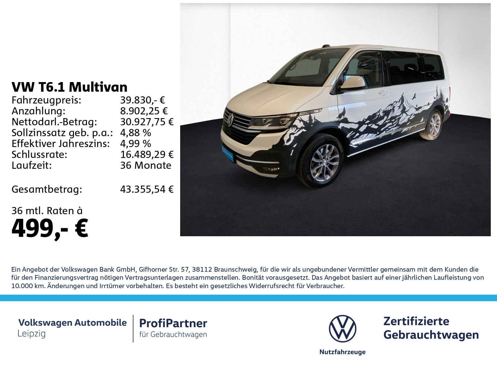 Volkswagen T6.1 Multivan Generation Six 4M *AHK*ACC*LED*RFK