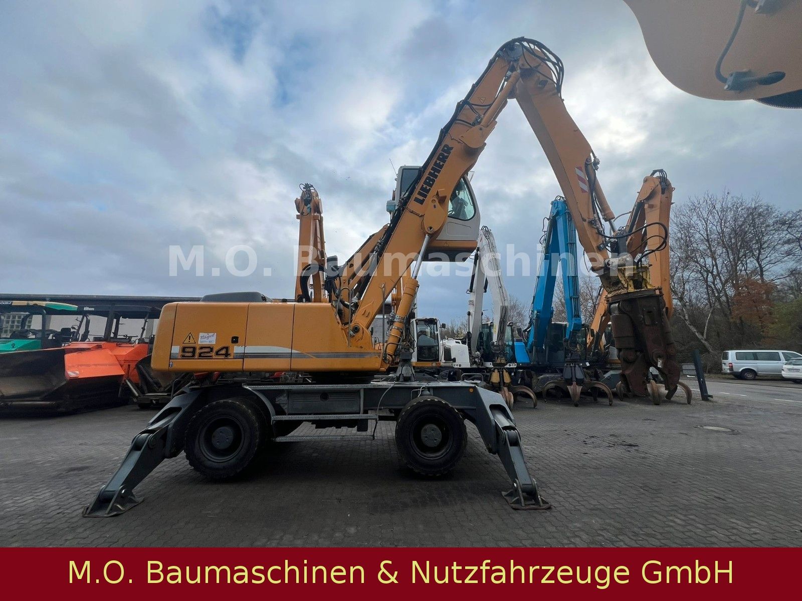 Fahrzeugabbildung Liebherr A 924 C Litronic /Schrottschere/Umschlagbagger