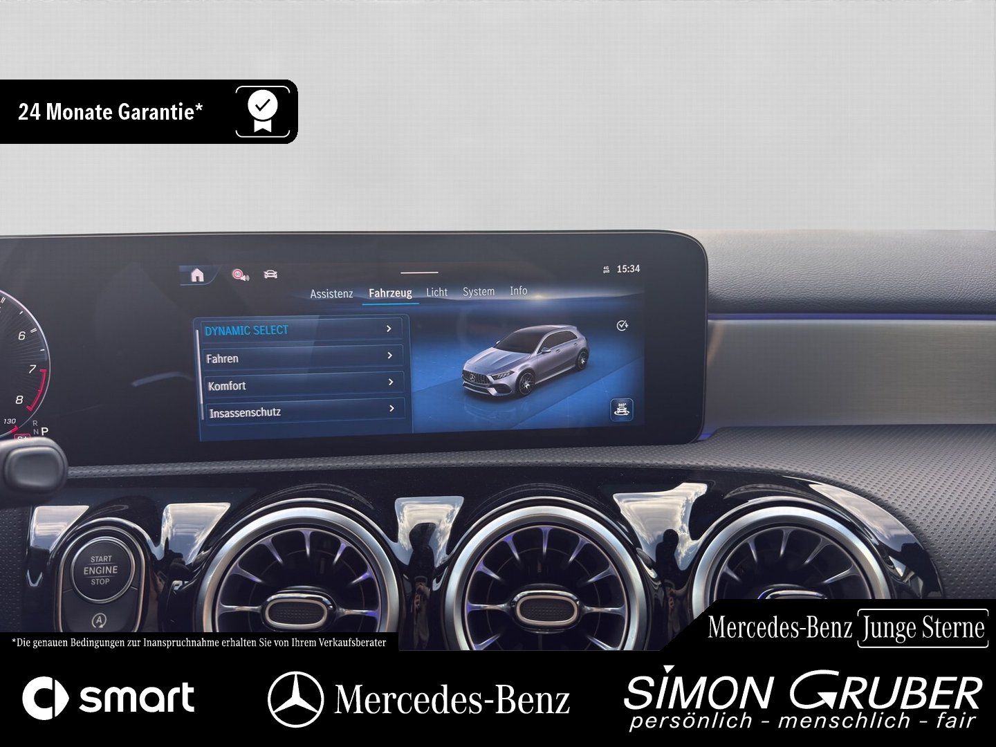 Fahrzeugabbildung Mercedes-Benz A 45 S 4M AMG Night Pano Burm HUD MBeam 360 Memo