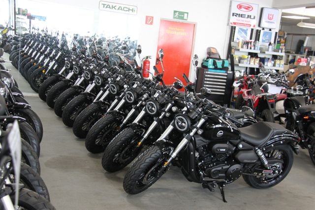 Keeway RK V125 Cruise V-TWIN CBS 69er Sitzhöhe!