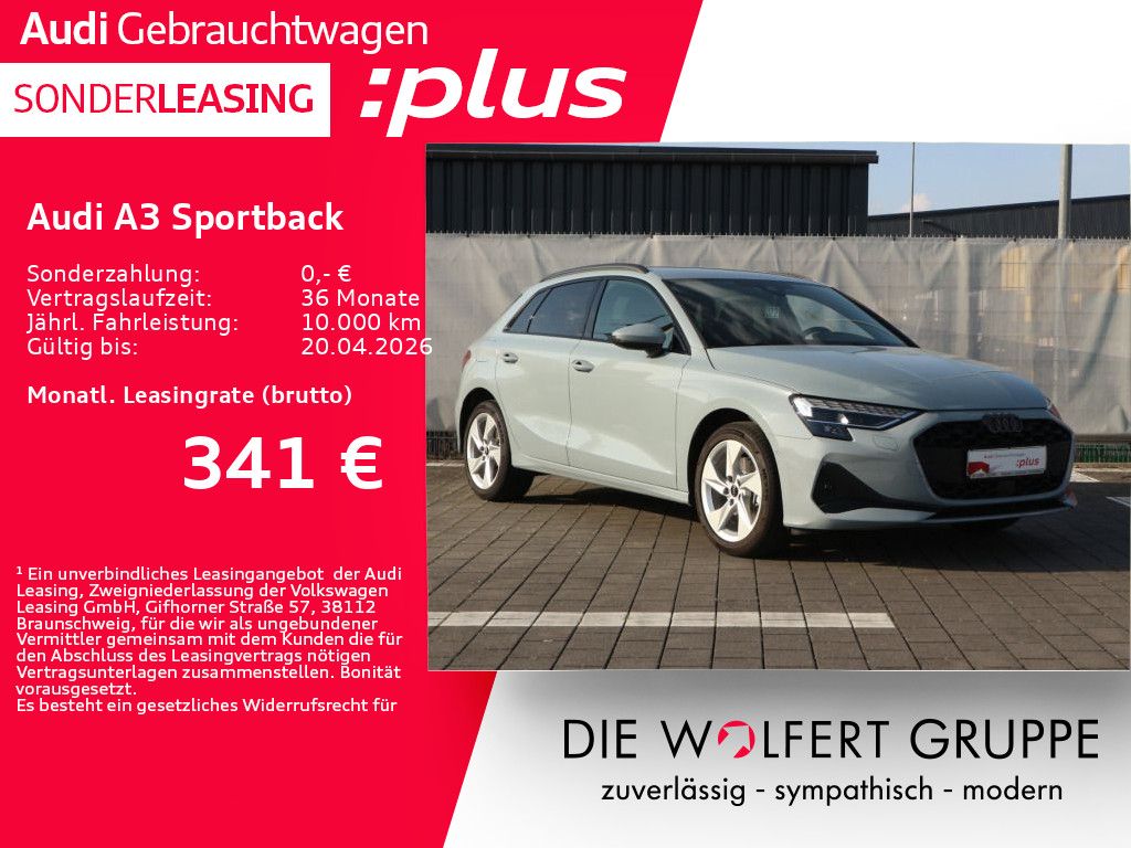 Audi A3 Sportback advanced 40 TFSI e S tronic *0,5%*