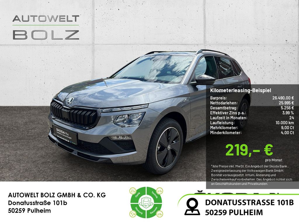 Skoda Kamiq Monte Carlo 1.0 TSI Panorama DigiCock LED
