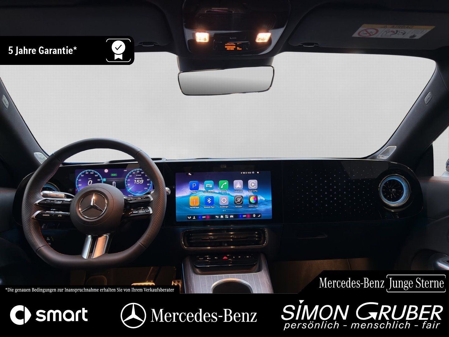 Fahrzeugabbildung Mercedes-Benz CLA 250+ EQ AMG Night Premium+ Driveass 360 AHK