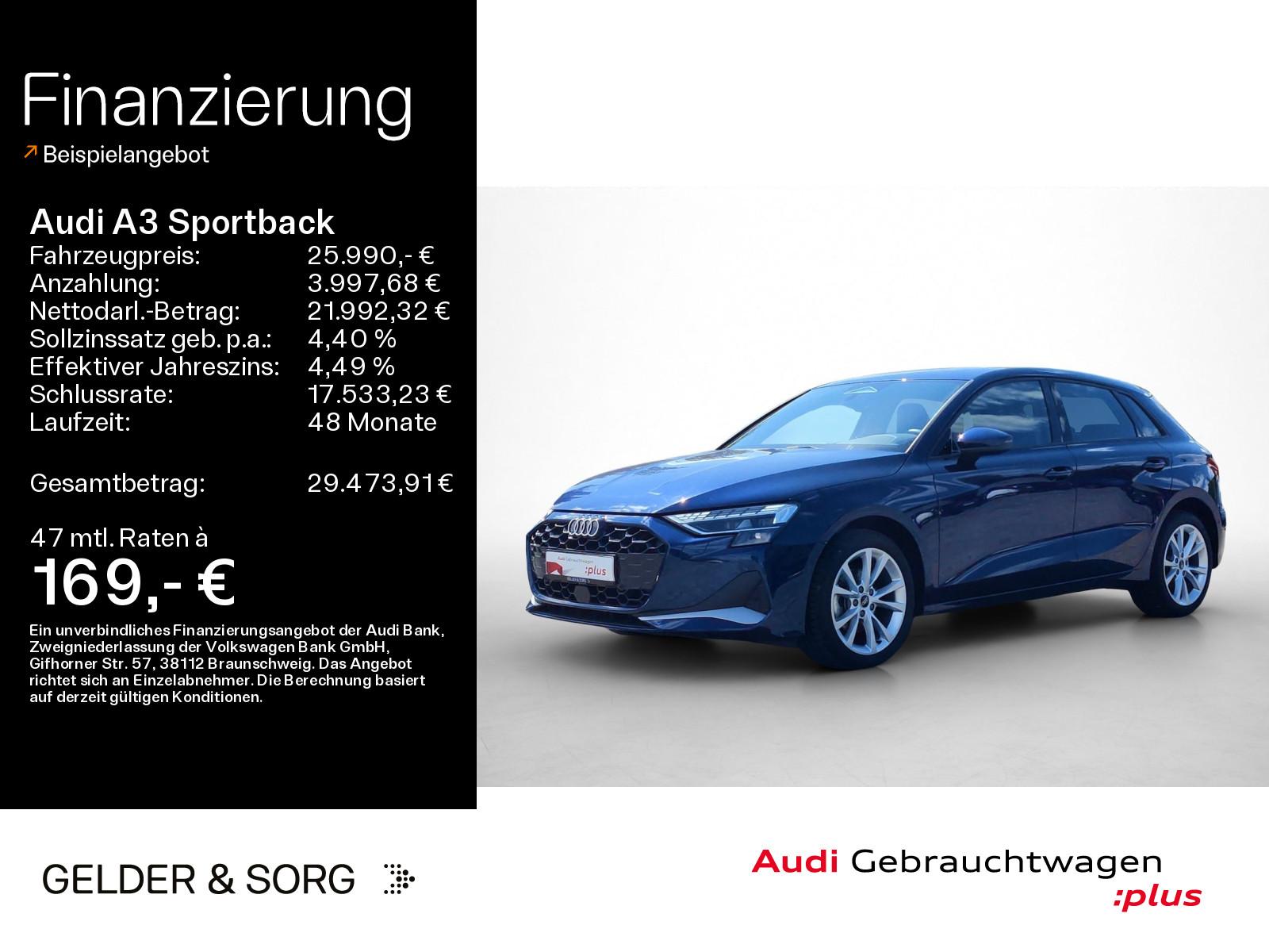 Audi A3 Sportback 35 TDI advanced RFK*LED*Navi*Sound