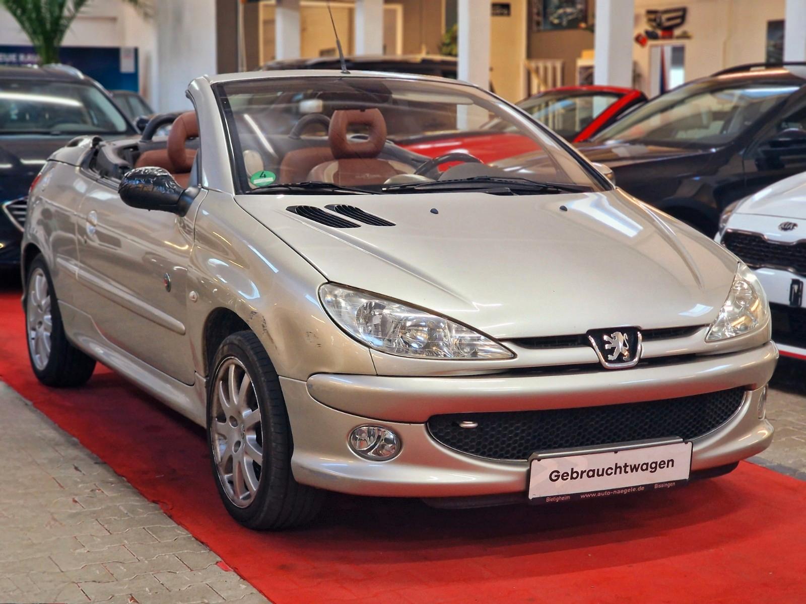 Peugeot 206 CC Roland Garros*TÜV 10.2026*1.HAND*KLIMA*