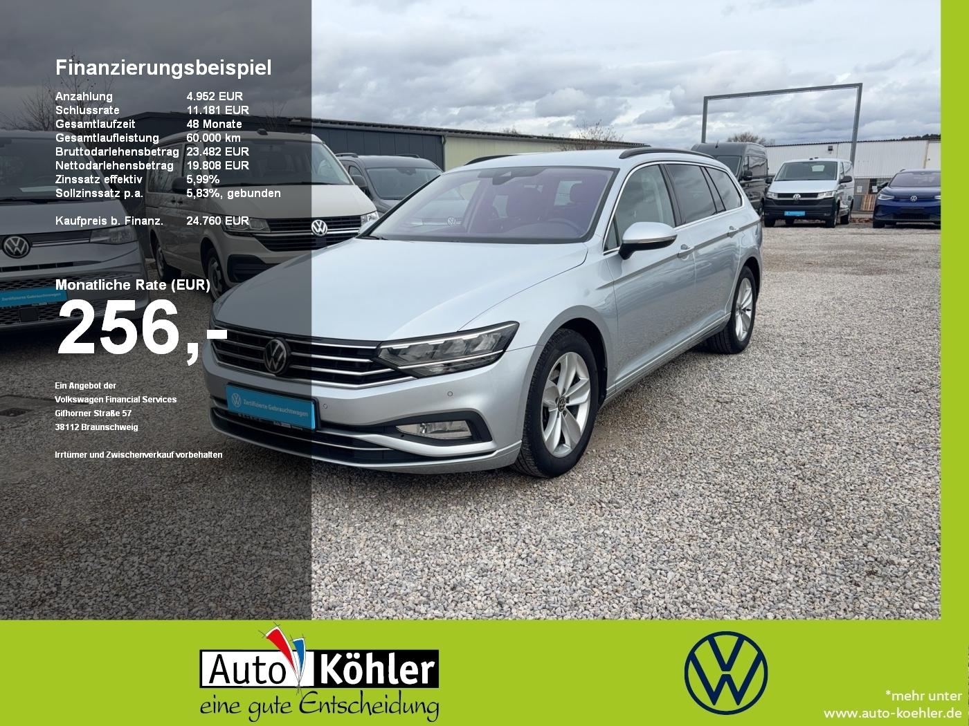 Volkswagen Passat Variant Business TDI 4MOTION DSG Kamera