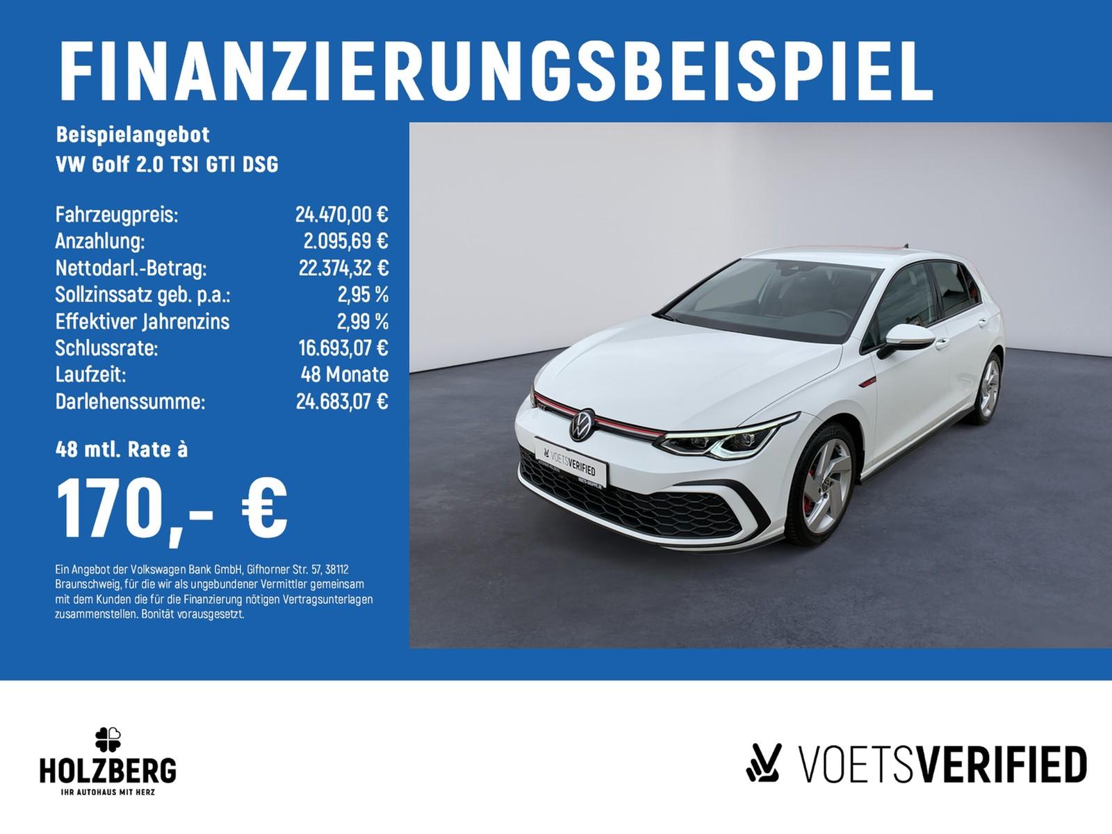 Volkswagen Golf 2.0 TSI GTI DSG ACC+LED+SHZ