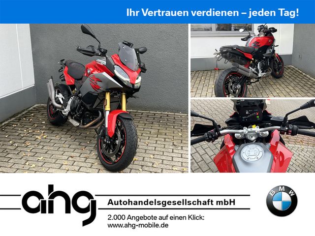 BMW F 900 XR Sportauspuff, Handyhalter, Sitz hoch