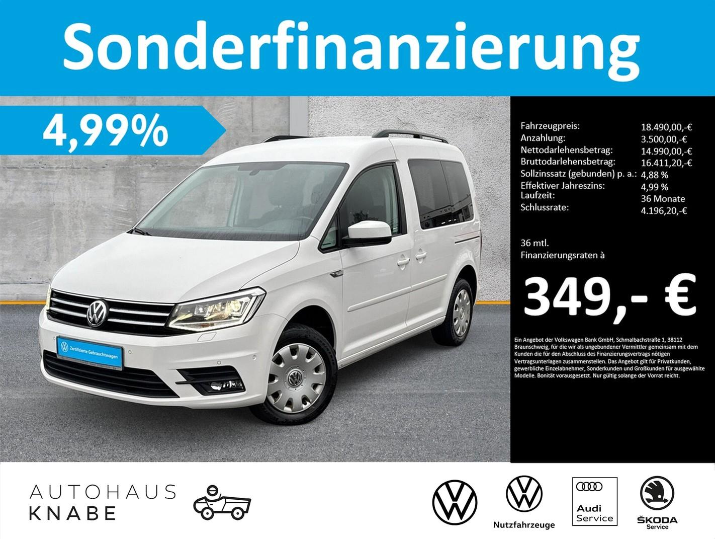 Volkswagen Caddy 2.0 TDI Comfortline NAVI APP XENON
