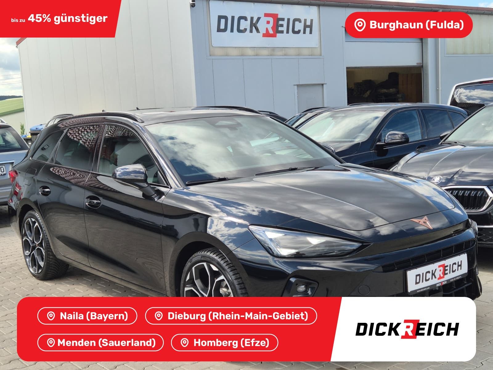 Fahrzeugabbildung CUPRA Leon 1.5 eTSI DSG PANO*AHK*DYNAMICA*EDGE*18" 5JG