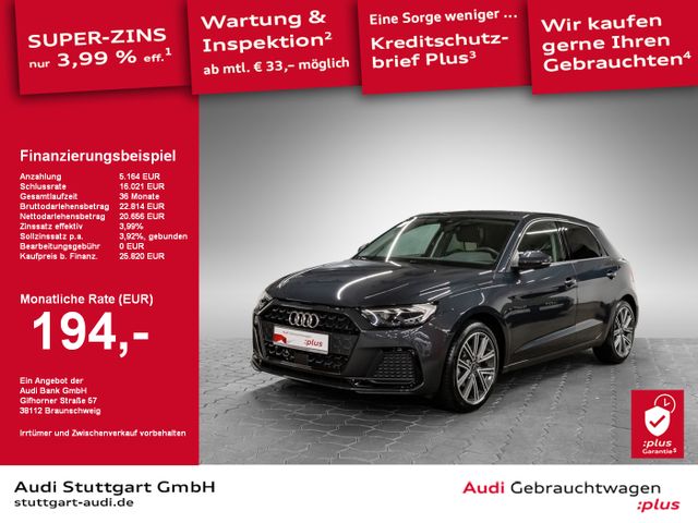 Audi A1 Sportback advanced 30 TFSI S tronic SHZ PDC