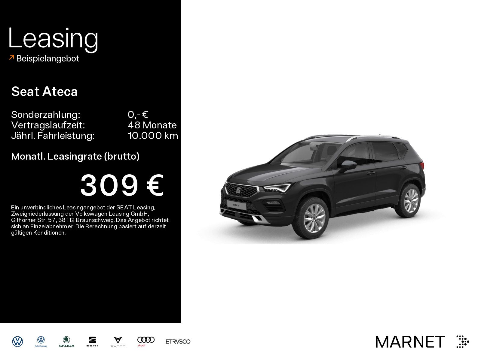 Seat Ateca Style 1.5 TSI ACT 110 kW (150 PS) *GJR*RFK