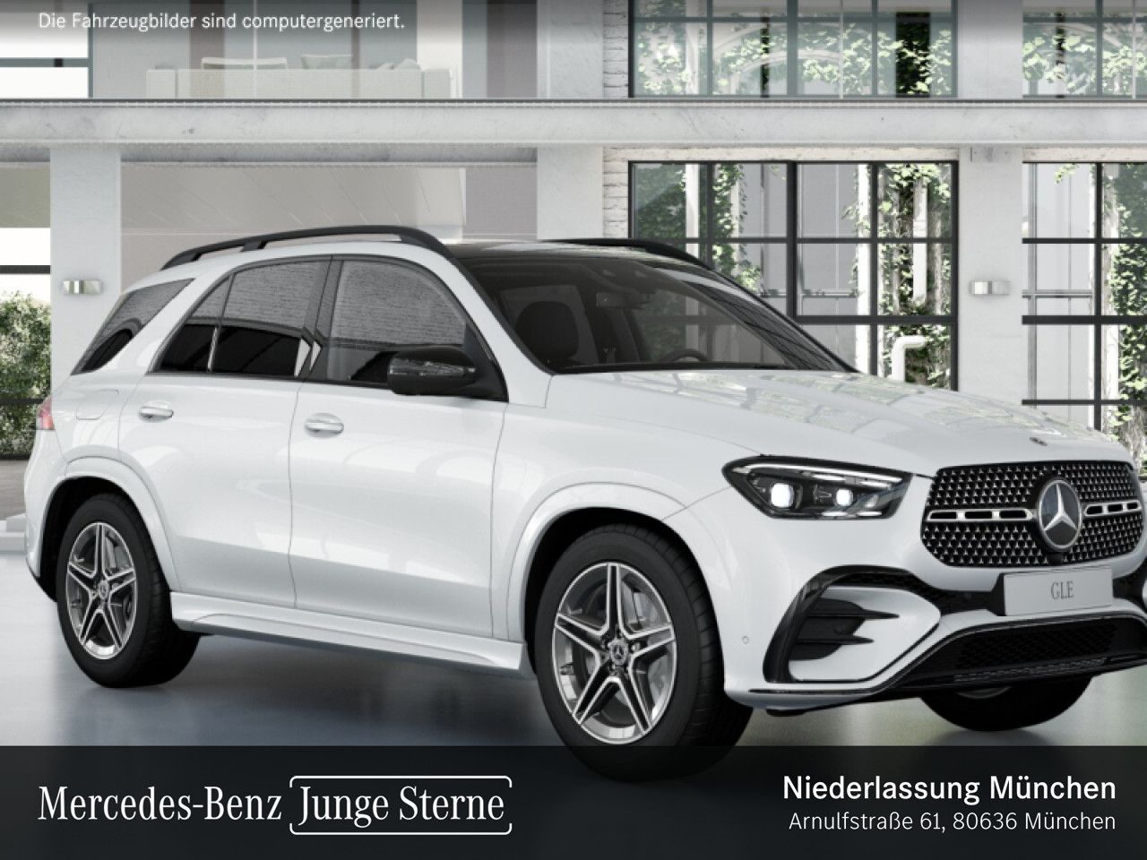 Mercedes-Benz GLE 300 d 4M AMG Adv. Night Pano AHK DISTR foto 17