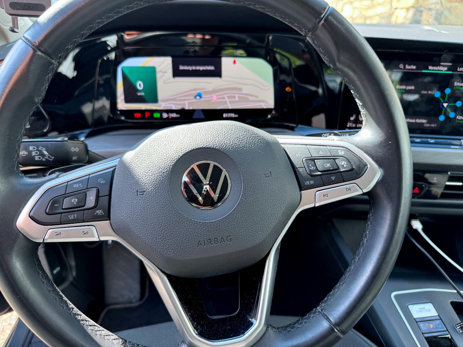 Volkswagen Golf 8 2.0 TDI DSG Matrix Standh. AHK ACC, миниатюра 8