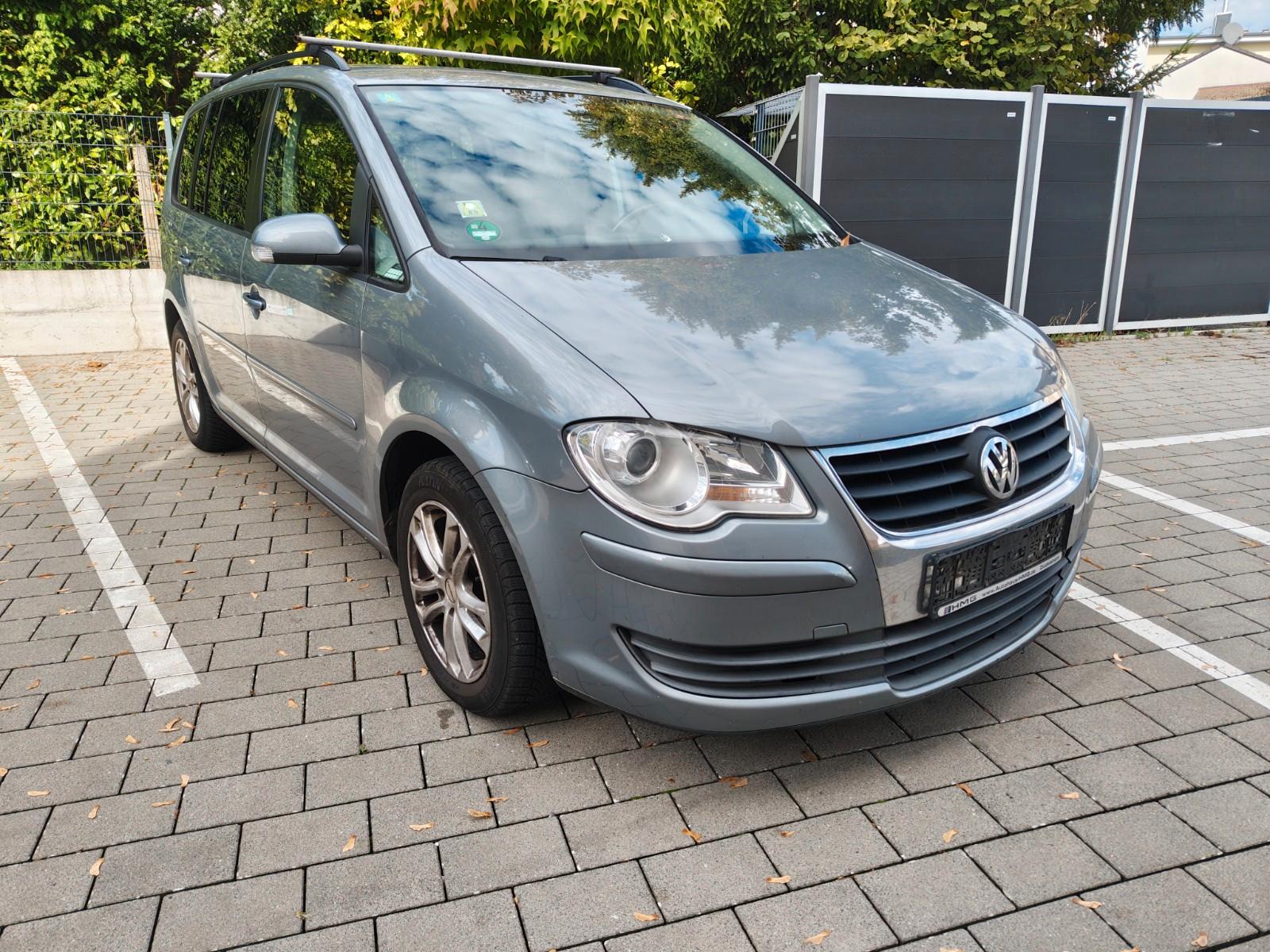 Volkswagen Touran 1.9TDI, Klimaauto, Tempomat, 7-Sitzer