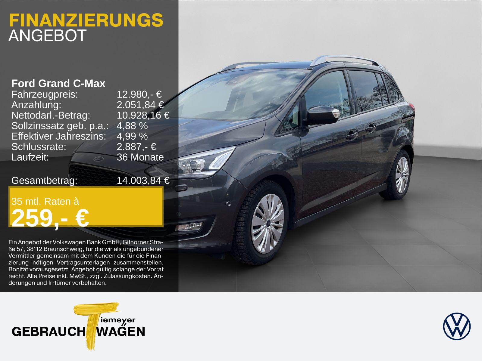Ford Grand C-MAX 1.0 EcoBoost COOL & CONNECT NAVI GRA