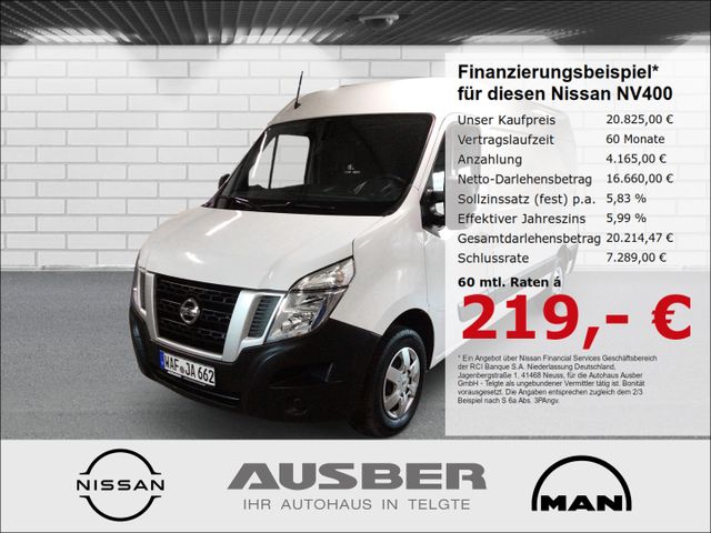 Nissan NV400 Kastenwagen L2H2 3,5t GJR 1Schiebetür Holz