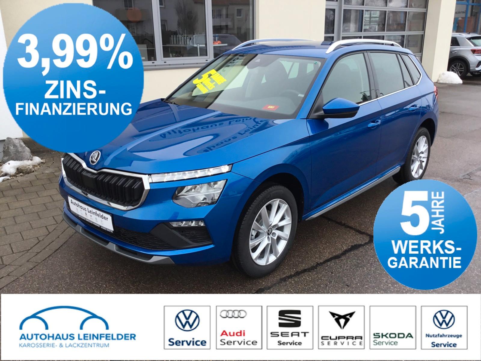 Skoda Kamiq 1.5 TSI DSG Selection+17"+AHK+LED+Kamera