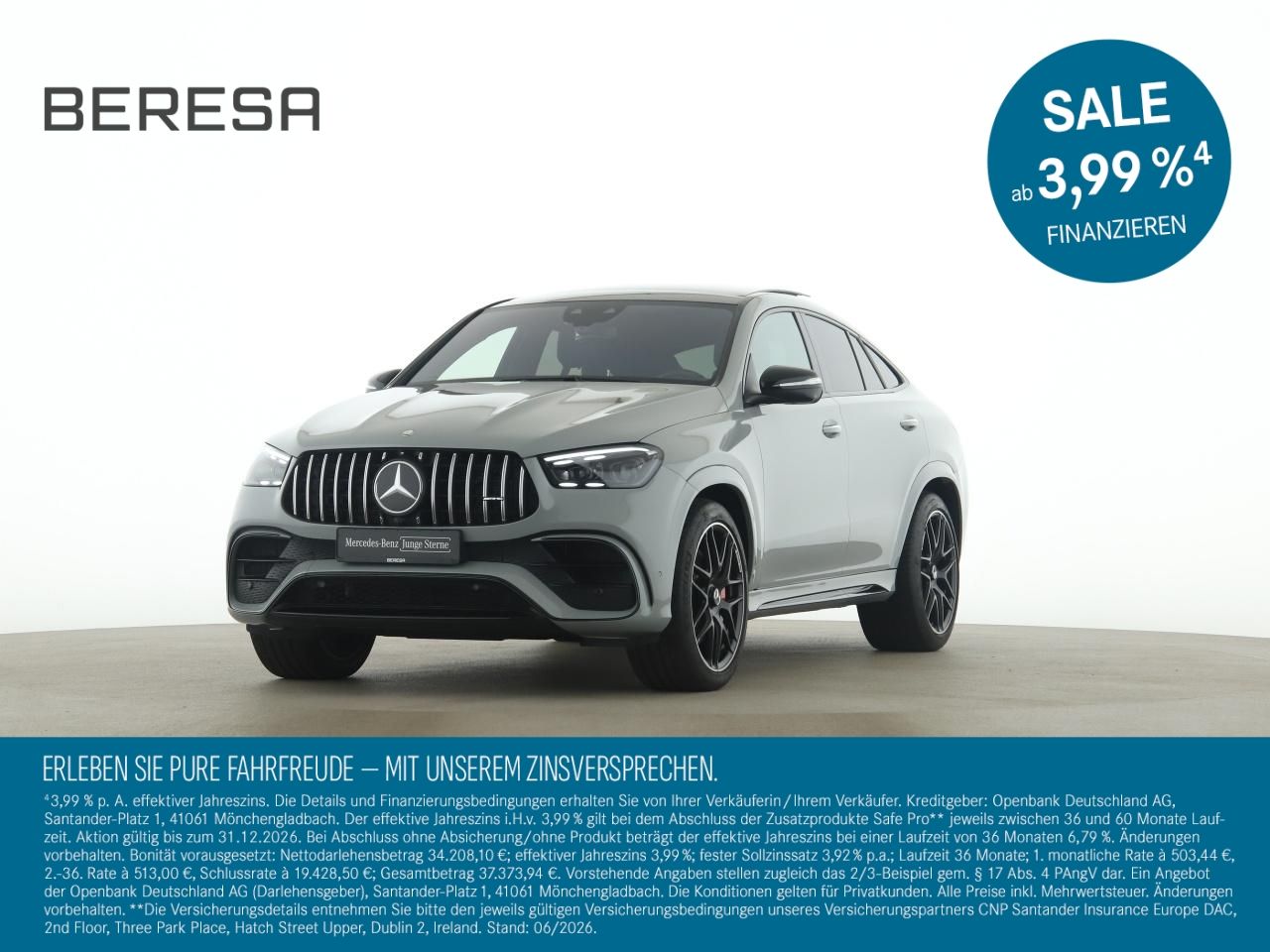 MERCEDES-BENZ GLE 63 AMG S 4M+ Coupé Night Prem Plus StHzg AHK