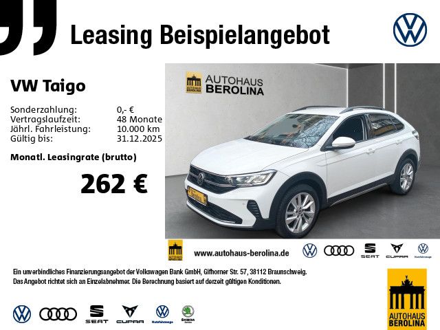 Taigo 1.0 TSI Life DSG *R-CAM*SHZ*App-Connect*